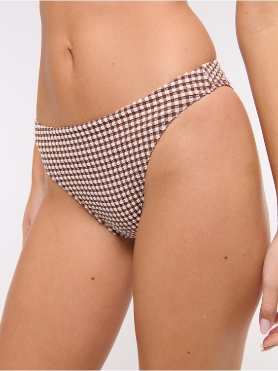 Abercrombie & Fitch Mid Rise High-Leg Bikini Bottom